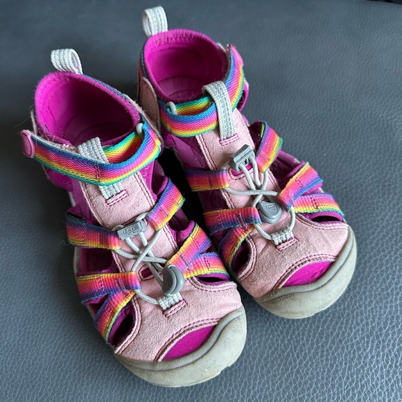 Keen Other - Keen seacamp 2 Pink and Rainbow Kids Sandals